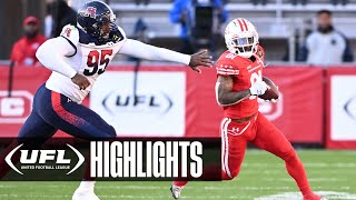 Houston Roughnecks vs DC Defenders Extended Highlights  UFL [upl. by Eerahs]