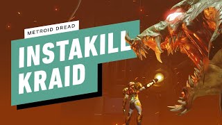 Metroid Dread Cheat Kraid Quick Kill Sequence Break [upl. by See79]