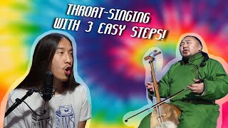 How to Throat Sing With 3 Easy Steps Kargyraa Style [upl. by Ballman942]