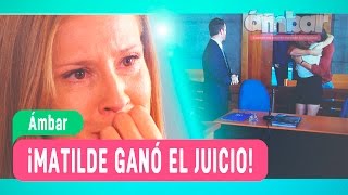 Ámbar  ¡Matilde ganó el juicio  Mejores Momentos Capítulo 154 [upl. by The]