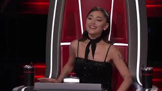 Vaughn Mugol Chooses Ariana to be his Coach  The Voice Blind Auditions 2021 Episode 1 [upl. by Paulina]