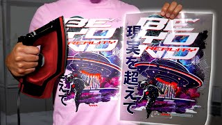 Ultimate DTF T Shirt Printing Tutorial  Step x Step Guide [upl. by Odlo]