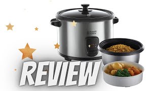 Russell Hobbs Rice Cooker and Steamer Review and How to Use  Make Perfect Rice and Vegetables [upl. by Bamford]