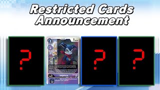 BAN LIST UPDATE OUT OF NOWHERE Effective June 1 2023 Digimon TCG [upl. by Hecht402]