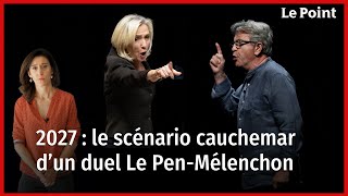 Présidentielle 2027  le scénario cauchemar d’un duel Le PenMélenchon [upl. by Brion]