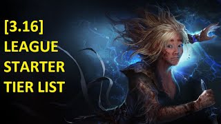 Path of Exile 316 League Starter Build Tier List For New Players [upl. by Esej]