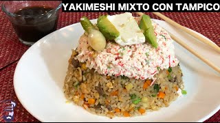 Yakimeshi mixto con tampico [upl. by Borras]