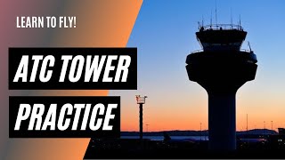 Real Tower Communications  Practice Class D ATC Radios [upl. by Tobin]