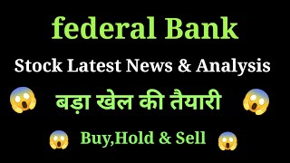 federal bank share news today l federal bank share price today I federal bank share latest news [upl. by Xela]