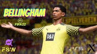 Jude BELLINGHAM FIFA 22  Dortmund  Part 1 [upl. by Rhoda]