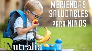 5 Meriendas Saludables Para Niños  iNutralia [upl. by Lacey]