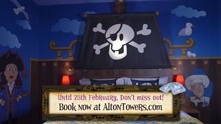 Feb Half Term 2018 Pirate amp Princess Takeover at Alton Towers Resort [upl. by Annairt]