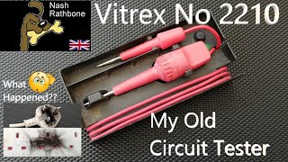 My Old Vitrex 2210 Circuit Tester [upl. by Eissed]