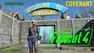 Fallout 4  Covenant Settlement Build [upl. by Ardnat]