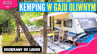 GAJ OLIWNY  Tu nie wjedziesz z DUŻĄ PRZYCZEPĄ Tarasowy Camping Acqua Dolce Levanto Liguria [upl. by Sibell]