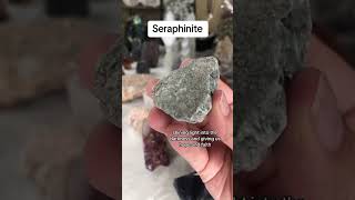 Seraphinite is a powerful healer and for spiritual growth crystals crystal crystalhealing [upl. by Vern]