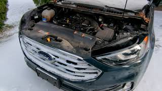 2019 Ford Edge 20L Battery Replacement [upl. by Ynavoj]