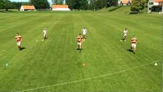 3 v 2 Decision Making Attack Drill [upl. by Alissa]