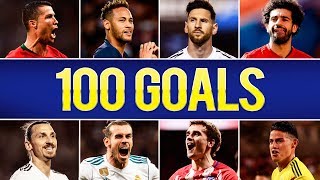 100 Incredible Goals Of The Year 2018 [upl. by Mir991]