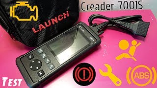 quotTestquot Le meilleur outil diagnostic pour les particuliers quotLaunch Creader 7001Squot [upl. by Mayne206]