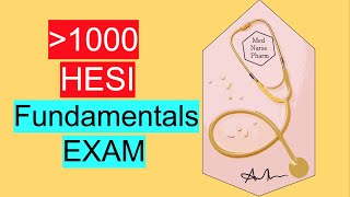 Nursing Fundamentals Hesi Review Practice Questions Nursing School NCLEX [upl. by Adnuhsed]