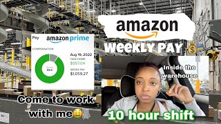 DAY IN THE LIFE Working at an AMAZON Warehouse INSIDE FOOTAGE [upl. by Crowell347]