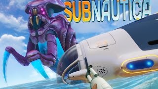 Subnautica  WARPER LEVIATHAN IS FRIGGEN HUGE BABY SEA DRAGON  Subnautica Gameplay [upl. by Odnamra]