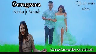 SengsoaGaro romantic song  Benika ft Artiush [upl. by Winona]