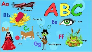 Learn the English Alphabet  The Letters ABC for children [upl. by Seavir]