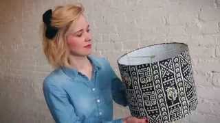 Make a custom drum lampshade in less than an hour Make it easy with a DIY Lampshade Kit [upl. by Yoshiko805]