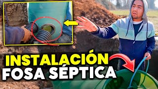 COMO INSTALAR una Fosa Séptica ✅ EXPLICADO  Kit de Instalación [upl. by Salvucci]