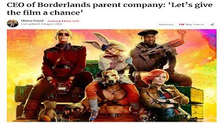 Nobody is Seeing Borderlands Movie and CEO is Mad [upl. by Marget]