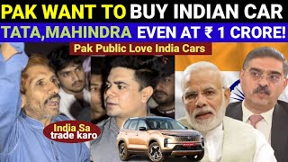 PAKISTANIS WANT TO BUY MAHINDRA SCORPIO AND TATA SAFARI EVEN AT ₹ 1 CRORE  PAK PUBLIC LOVE INDIA [upl. by Narayan]