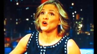 Amy Sedaris on LATE SHOW with David Letterman  04152015 [upl. by Selokcin904]