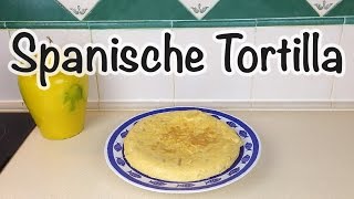 Spanische Kartoffel Tortilla “Tortilla Española  Tortilla de Patatas”  Spanisch Kochen [upl. by Nedyrb]