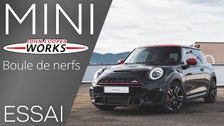 ESSAI MINI JCW JOHN COOPER WORKS  un KARTING homologué 🏁 [upl. by Arotal]