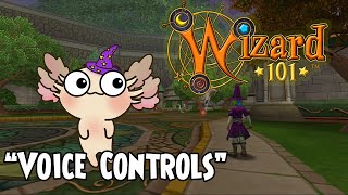 BEATING WIZARD101 WITH VOICE CONTROLS [upl. by Rehpotsirh27]