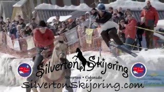 Silverton Colorado Skijoring 2016 Promo SA [upl. by Fidelas]