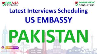 New Interview Letters  US Immigrant Visa Interview by US Embassy  NVC Interview Schedule 2023 [upl. by Bastian]