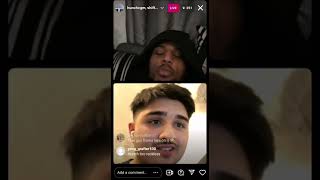 CGM Horrid1 Instagram Live Fan Disses TeeRose [upl. by Nerrot114]