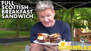 Gordon Ramsay Turns a Full Scottish Breakfast into a Sandwich [upl. by Gnuoy]