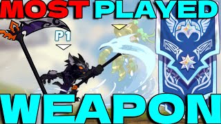 Using The MOST Used Weapon In Brawlhalla [upl. by Ahseined440]