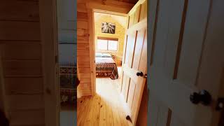 The Perfect Tiny Home Log Cabin on Wheels  Sierra Cabin logcabin airbnb loghouse cabinstyle [upl. by Michiko]