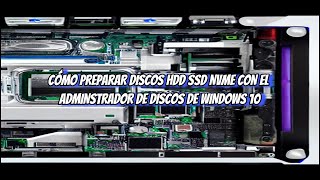 Cómo preparar disco duro nuevo hdd o ssd en windows 10 [upl. by Yelnahs400]