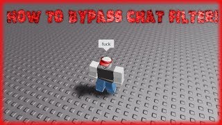 🔥 How to bypass the Roblox Chat Filter 🔥 [upl. by Llenart576]