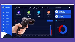 FULL TUTORIAL APLIKASI INVENTORY BARANG DENGAN BARCODE SCANER [upl. by Ojillib]