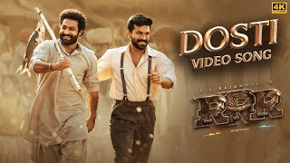 Dosti Full Video RRR  Amit Trivedi MM Kreem  NTR Ram Charan Ajay Devgn Alia  SS Rajamouli [upl. by Matthaus]