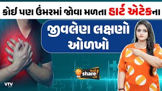 કોઈ પણ સમયે કારણ વગર આવી જતા Heart attack ના જીવલેણ લક્ષણો ઓળખો [upl. by Annaesor]