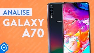 SAMSUNG GALAXY A70 vale a pena  Análise  Review Completo [upl. by Ijan]