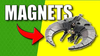 How to Magnetise amp Build a Necron Doom ScytheNight Scythe [upl. by Oilenroc377]